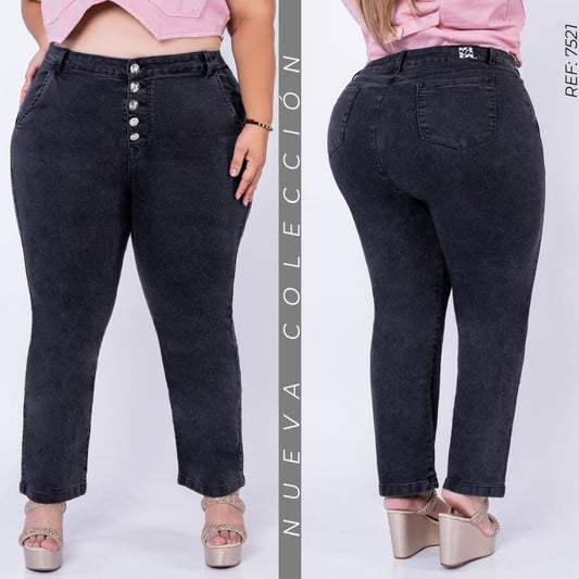 BOTA RECTA 5 BOTONES 7521